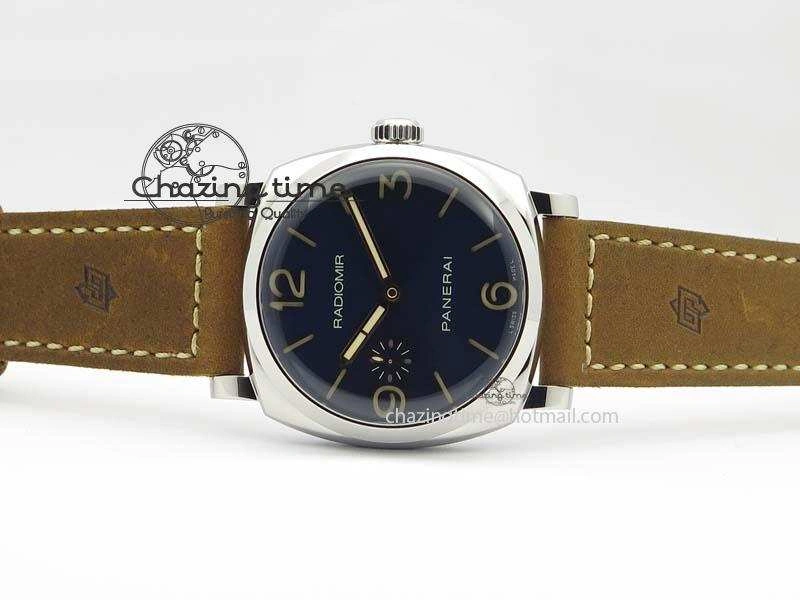 PAM690 S V6F Best Edition Blue Dial On Brown Asso Strap P3000