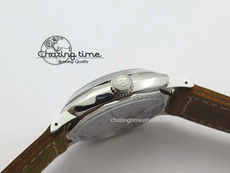 PAM690 S V6F Best Edition Blue Dial On Brown Asso Strap P3000