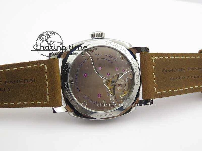 PAM690 S V6F Best Edition Blue Dial On Brown Asso Strap P3000