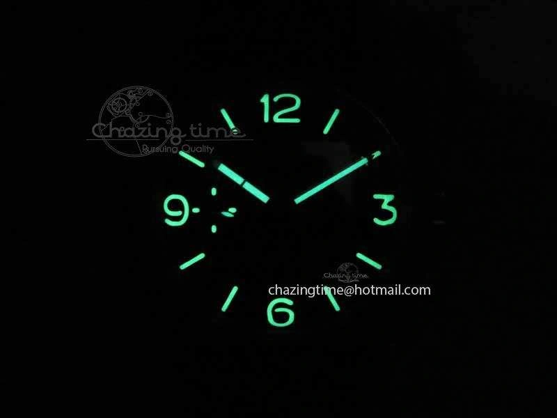 PAM690 S ZF Best Edition Blue Dial On Brown Leather Strap P.3000 Super Clone ( Sapphire )