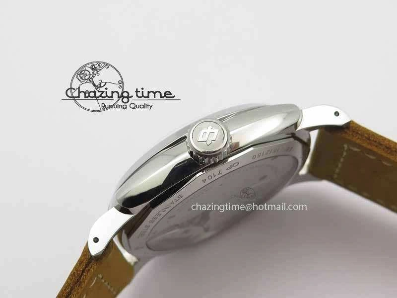 PAM690 S ZF Best Edition Blue Dial On Brown Leather Strap P.3000 Super Clone ( Sapphire )