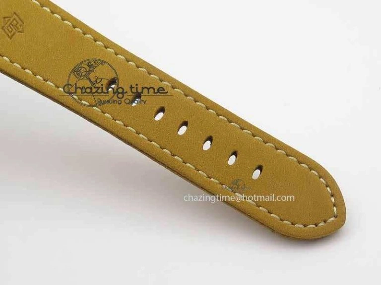 PAM690 S ZF Best Edition Blue Dial On Brown Leather Strap P.3000 Super Clone ( Sapphire )