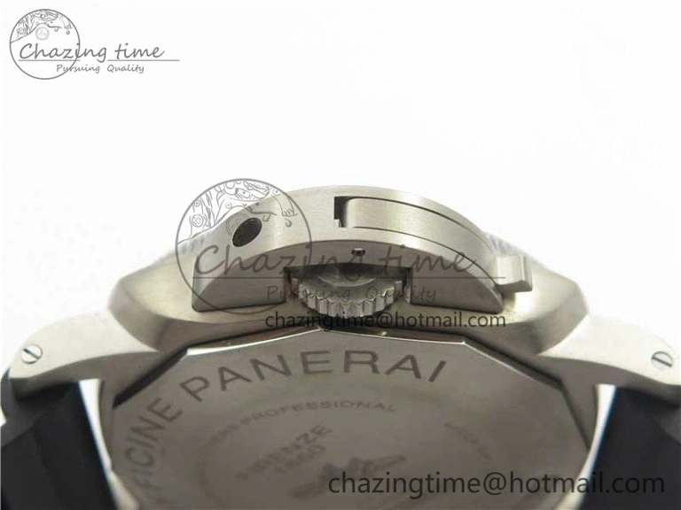 PAM692 T Titanium VSF 1:1 Best Edition on Black Rubber Strap P.9010 Super Clone (Free Nylon Strap)