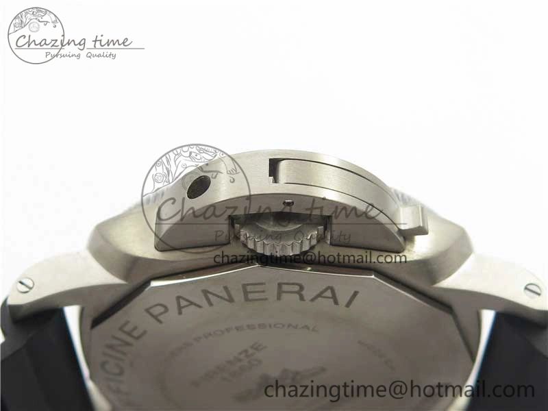 PAM692 T Titanium VSF 1:1 Best Edition on Black Rubber Strap P.9010 Super Clone (Free Nylon Strap)