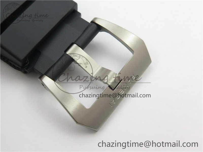 PAM692 T Titanium VSF 1:1 Best Edition on Black Rubber Strap P.9010 Super Clone (Free Nylon Strap)