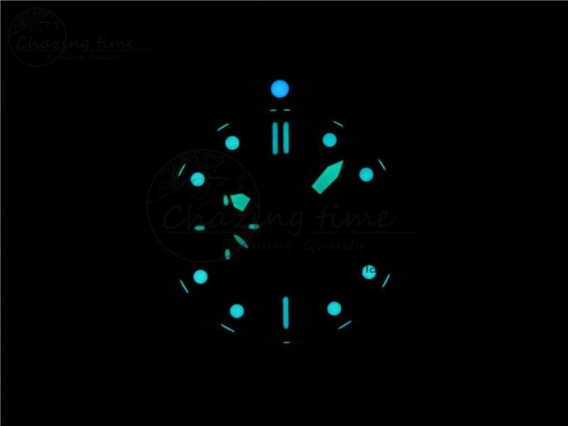 PAM692 T Titanium VSF 1:1 Best Edition on Black Rubber Strap P.9010 Super Clone (Free Nylon Strap)