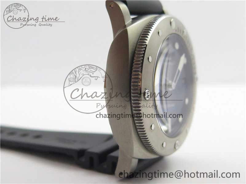 PAM692 T Titanium VSF 1:1 Best Edition on Black Rubber Strap P.9010 Super Clone (Free Nylon Strap)