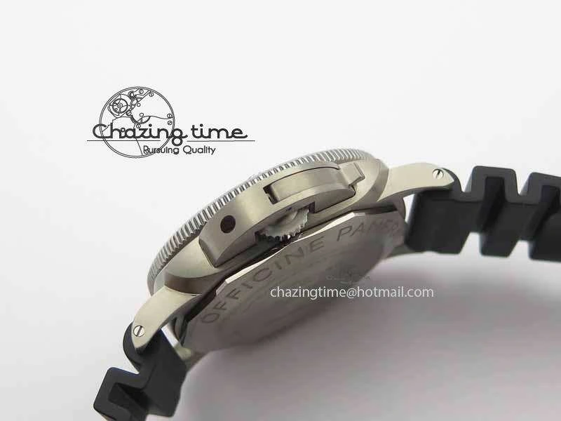 PAM692 T Titanium XF Best Edition Blue Dial On Black Rubber Strap P.9010