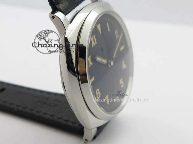 PAM718 S XF Best Edition Black California Dial On Black Leather Strap P.1000