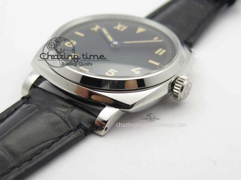 PAM718 S XF Best Edition Black California Dial On Black Leather Strap P.1000