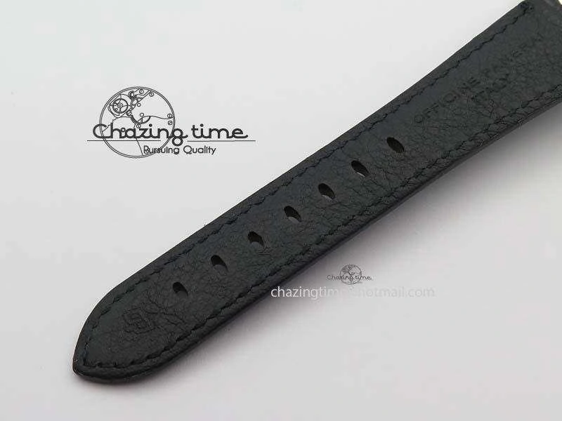 PAM718 S XF Best Edition Black California Dial On Black Leather Strap P.1000