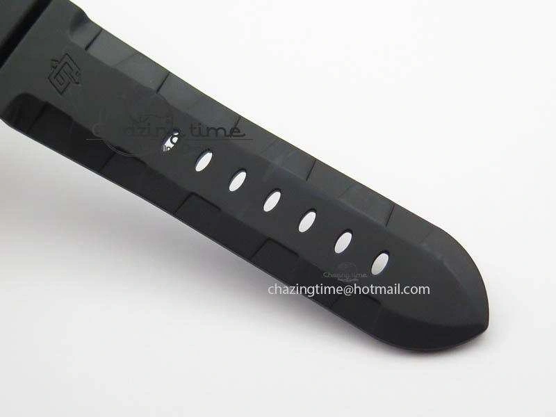 PAM719 S Titanium “Pole2Pole ” VSF 1:1 Best Edition On Black Rubber Strap P.9001 Super Clone