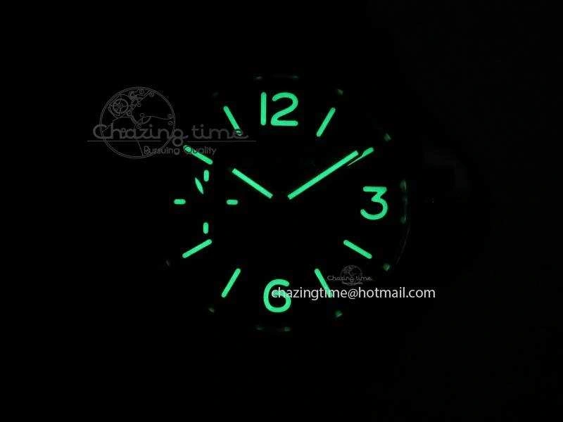 PAM724 S ZF 1:1 Best Edition “Oracle Team USA 8 Days Acciaio” On Black Leather Strap P5000 Clone