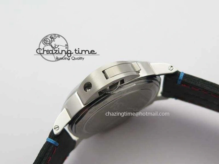 PAM724 S ZF 1:1 Best Edition “Oracle Team USA 8 Days Acciaio” On Black Leather Strap P5000 Clone