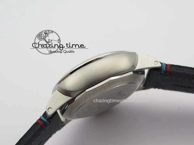 PAM727 S America’s Cup SF 1:1 Best Edition On Thick Black Leather Strap P9010