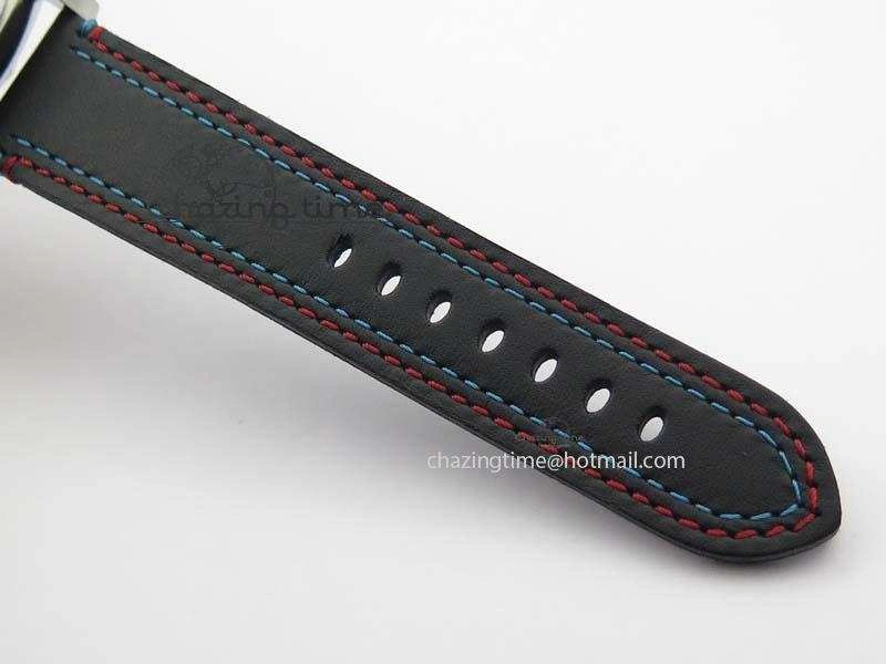 PAM727 S America’s Cup SF 1:1 Best Edition On Thick Black Leather Strap P9010