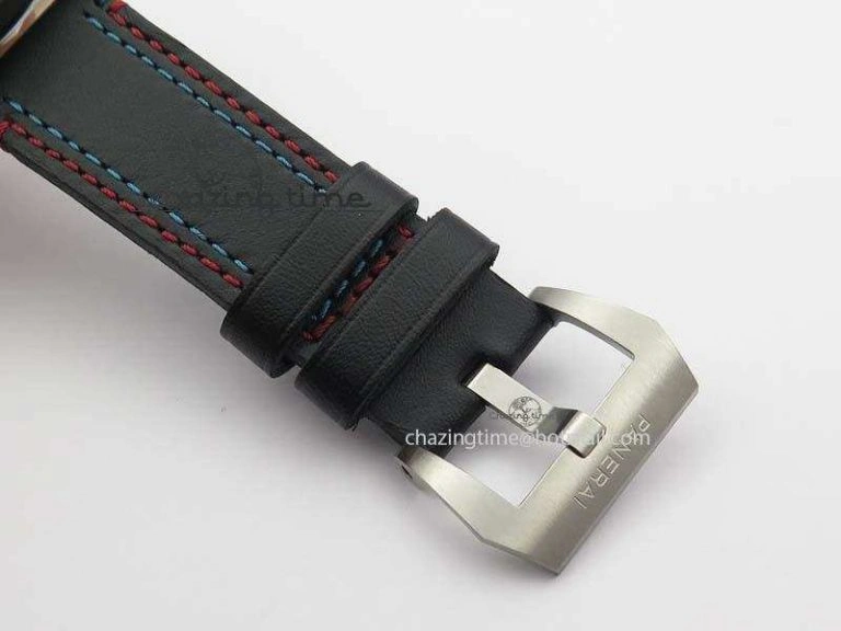 PAM727 S America’s Cup SF 1:1 Best Edition On Thick Black Leather Strap P9010