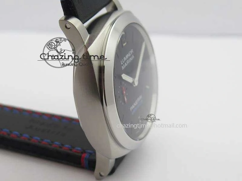 PAM727 T America’s Cup V6F 1:1 Best Edition On Thick Black Leather Strap P9010
