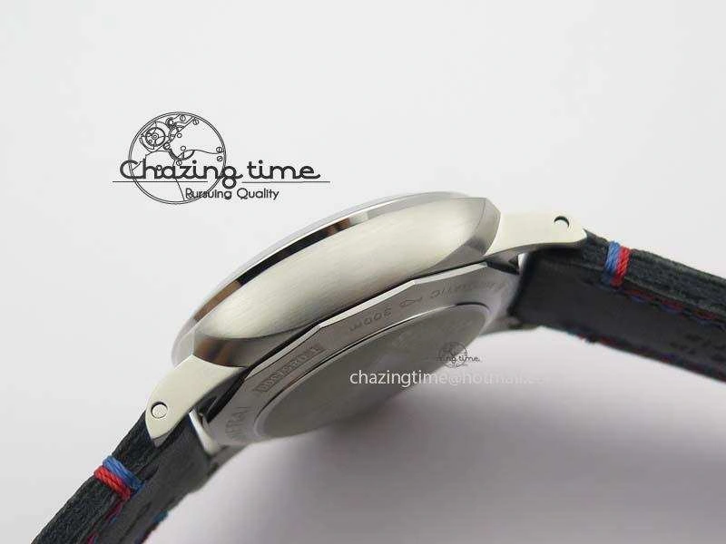 PAM727 T America’s Cup V6F 1:1 Best Edition On Thick Black Leather Strap P9010