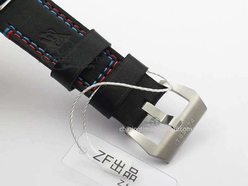 PAM727 T America’s Cup ZF 1:1 Best Edition On Thick Black Leather Strap P9010