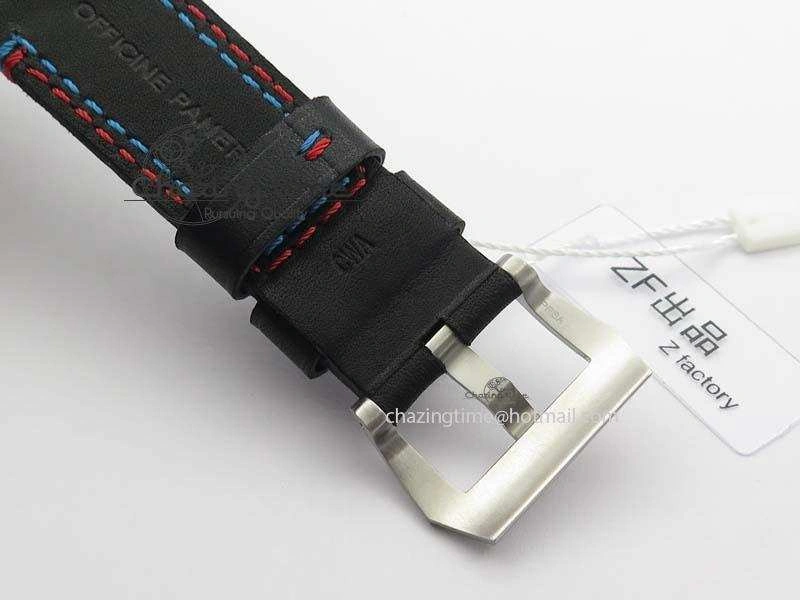 PAM727 T America’s Cup ZF 1:1 Best Edition On Thick Black Leather Strap P9010