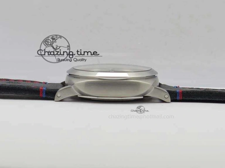 PAM727 T Lite V6F 1:1 Best Edition On Thick Black Leather Strap A23J