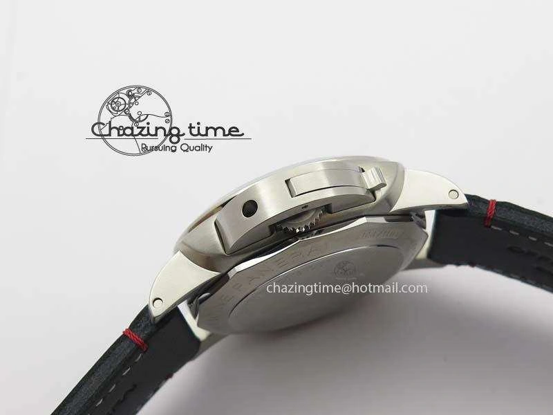 PAM732 S SF 1:1 Best Edition On Thick Black Leather Strap P9010