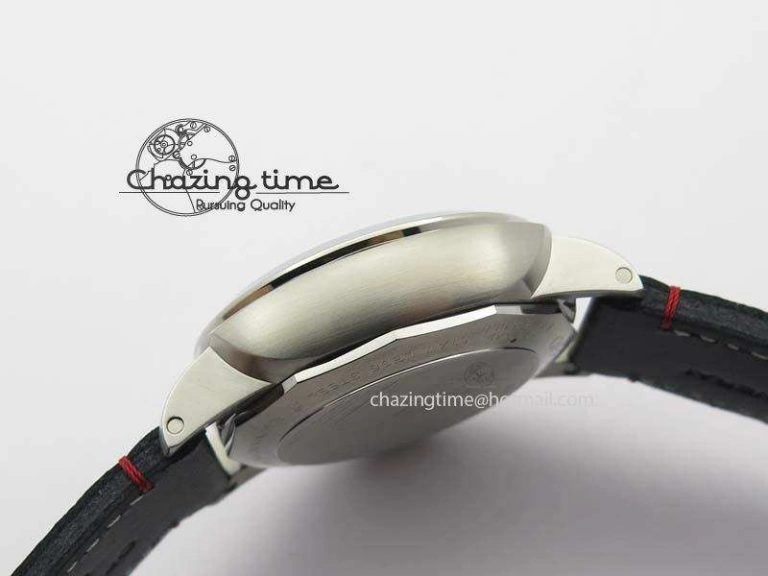 PAM732 S SF 1:1 Best Edition On Thick Black Leather Strap P9010