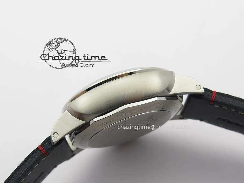 PAM732 S SF 1:1 Best Edition On Thick Black Leather Strap P9010