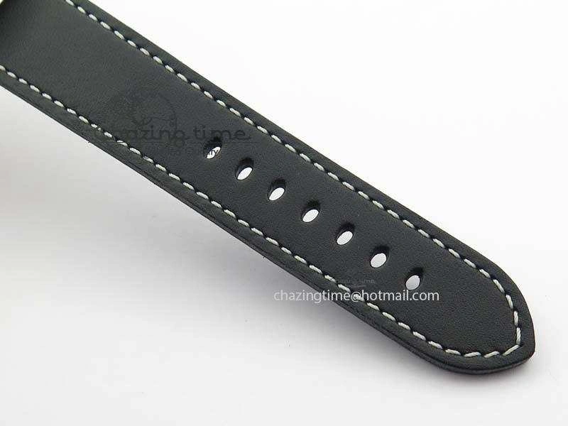 PAM732 S SF 1:1 Best Edition On Thick Black Leather Strap P9010