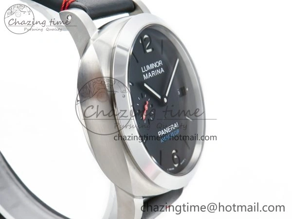 PAM732 W TTF 1:1 Best Edition on Black Leather Strap P9010