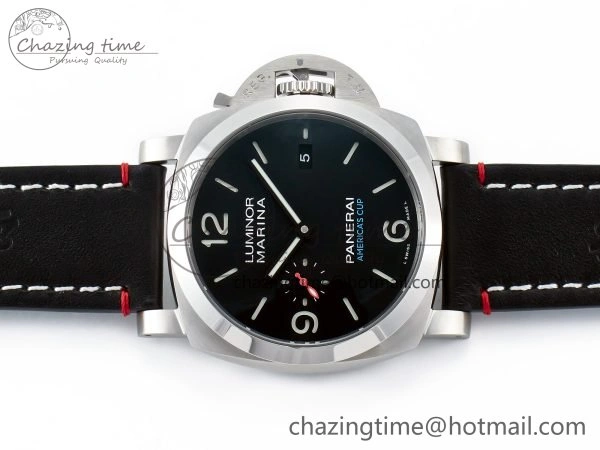 PAM732 W TTF 1:1 Best Edition on Black Leather Strap P9010
