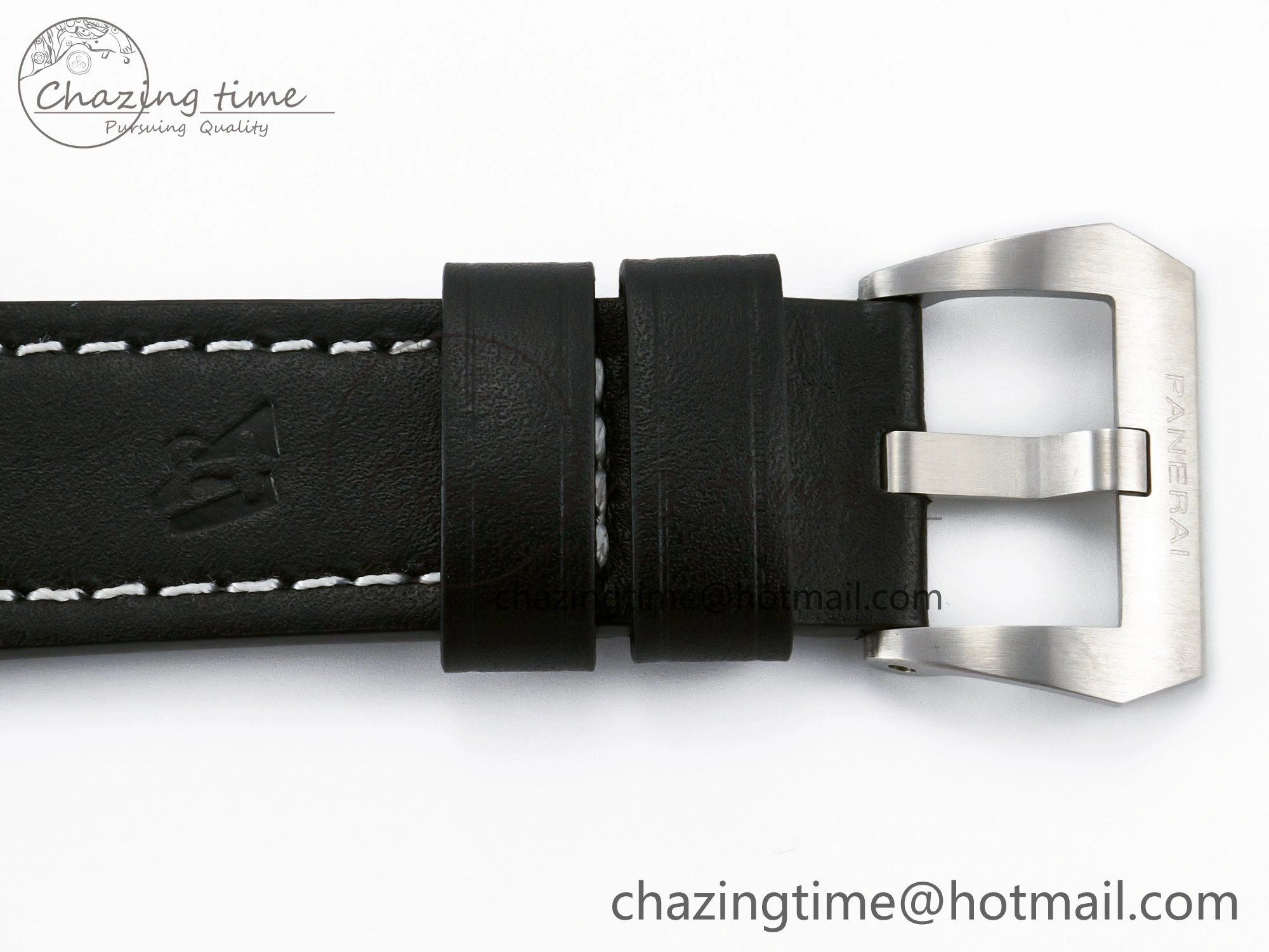 PAM732 W TTF 1:1 Best Edition on Black Leather Strap P9010