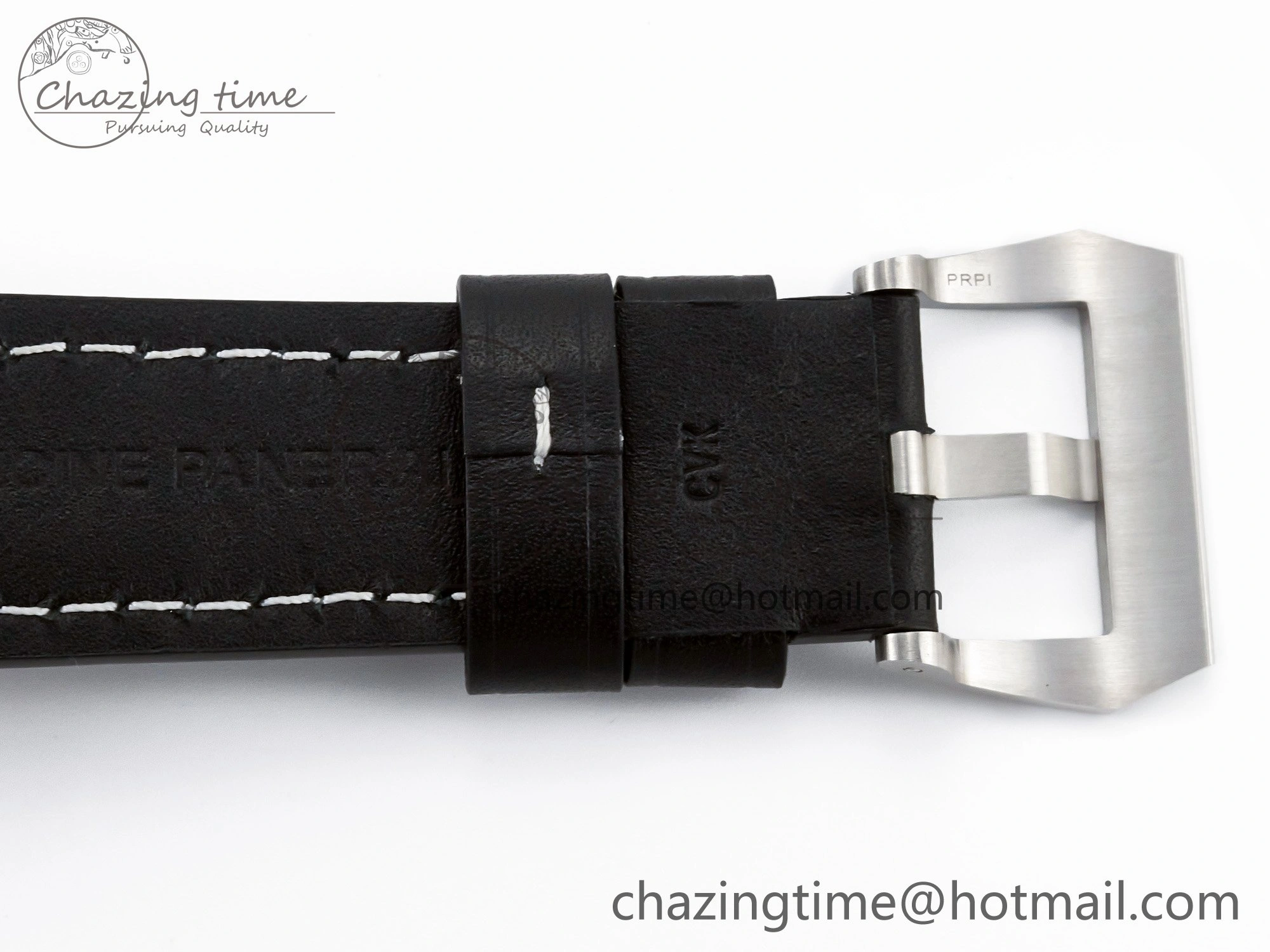 PAM732 W TTF 1:1 Best Edition on Black Leather Strap P9010