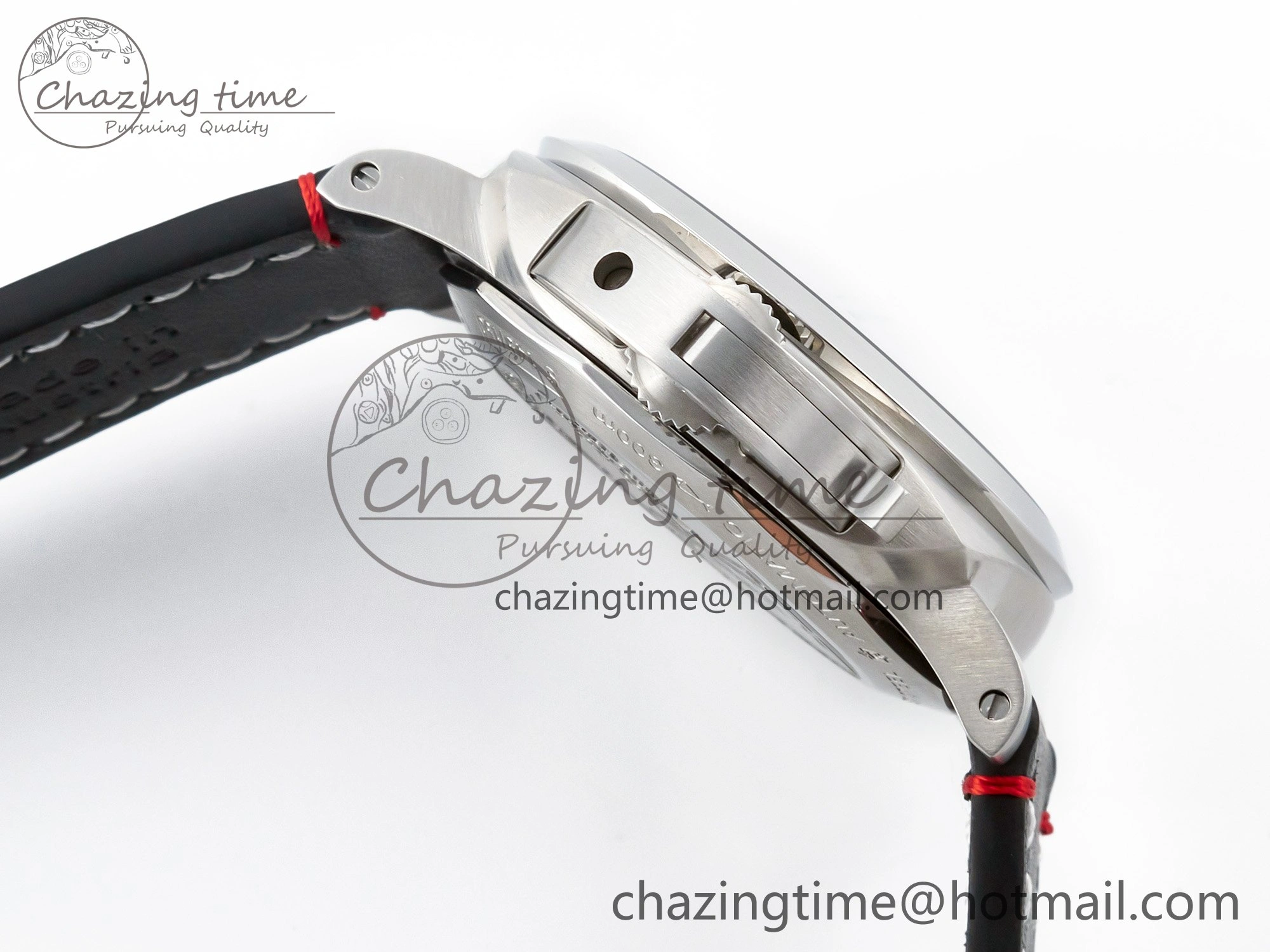 PAM732 W TTF 1:1 Best Edition on Black Leather Strap P9010