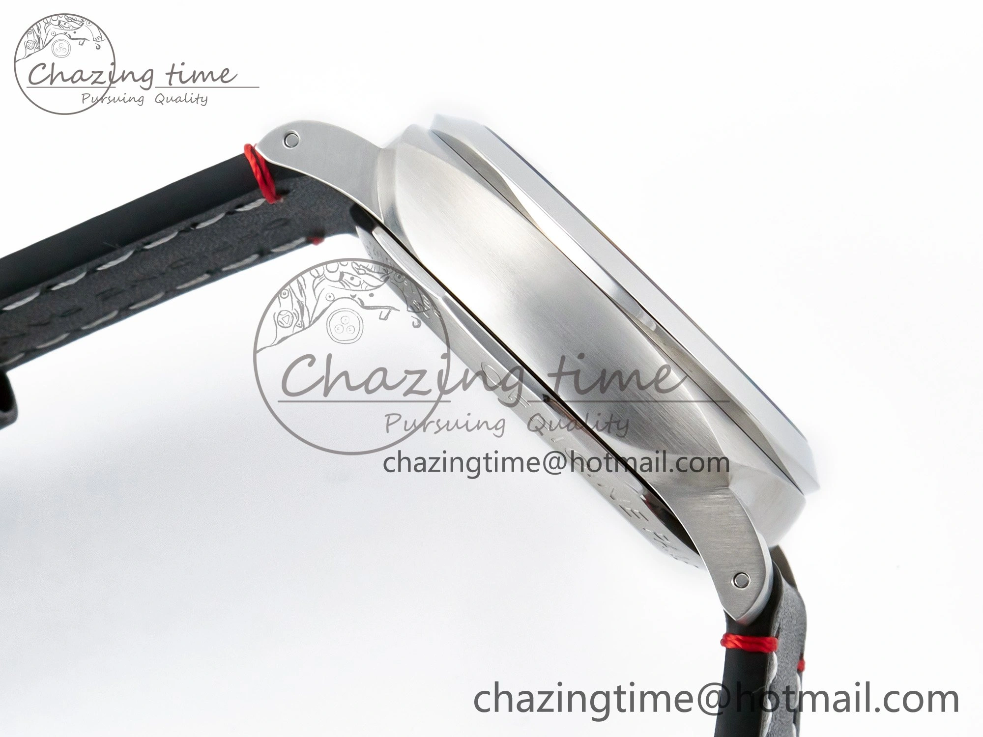 PAM732 W TTF 1:1 Best Edition on Black Leather Strap P9010