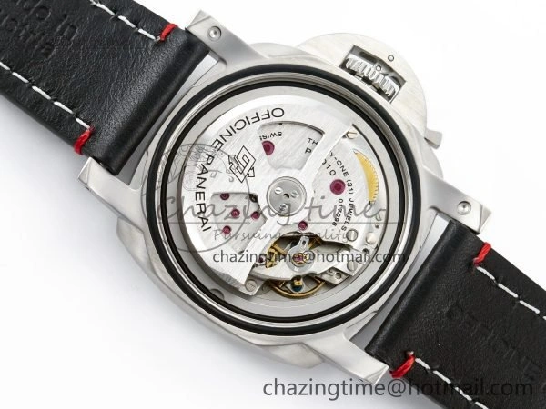 PAM732 W TTF 1:1 Best Edition on Black Leather Strap P9010