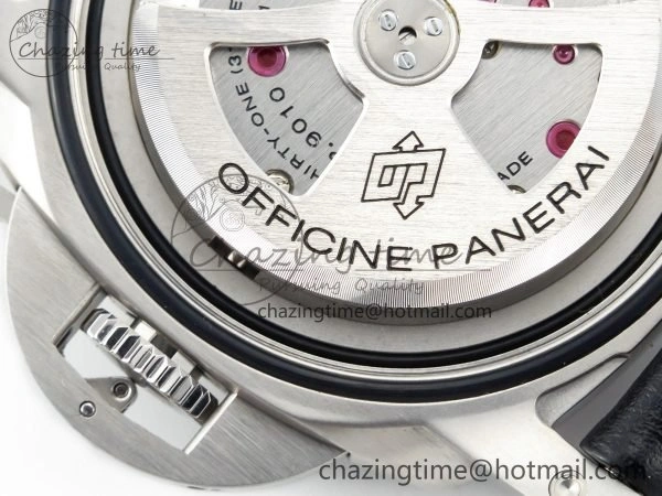 PAM732 W TTF 1:1 Best Edition on Black Leather Strap P9010