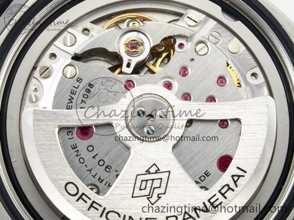 PAM732 W TTF 1:1 Best Edition on Black Leather Strap P9010