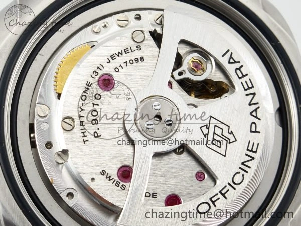 PAM732 W TTF 1:1 Best Edition on Black Leather Strap P9010