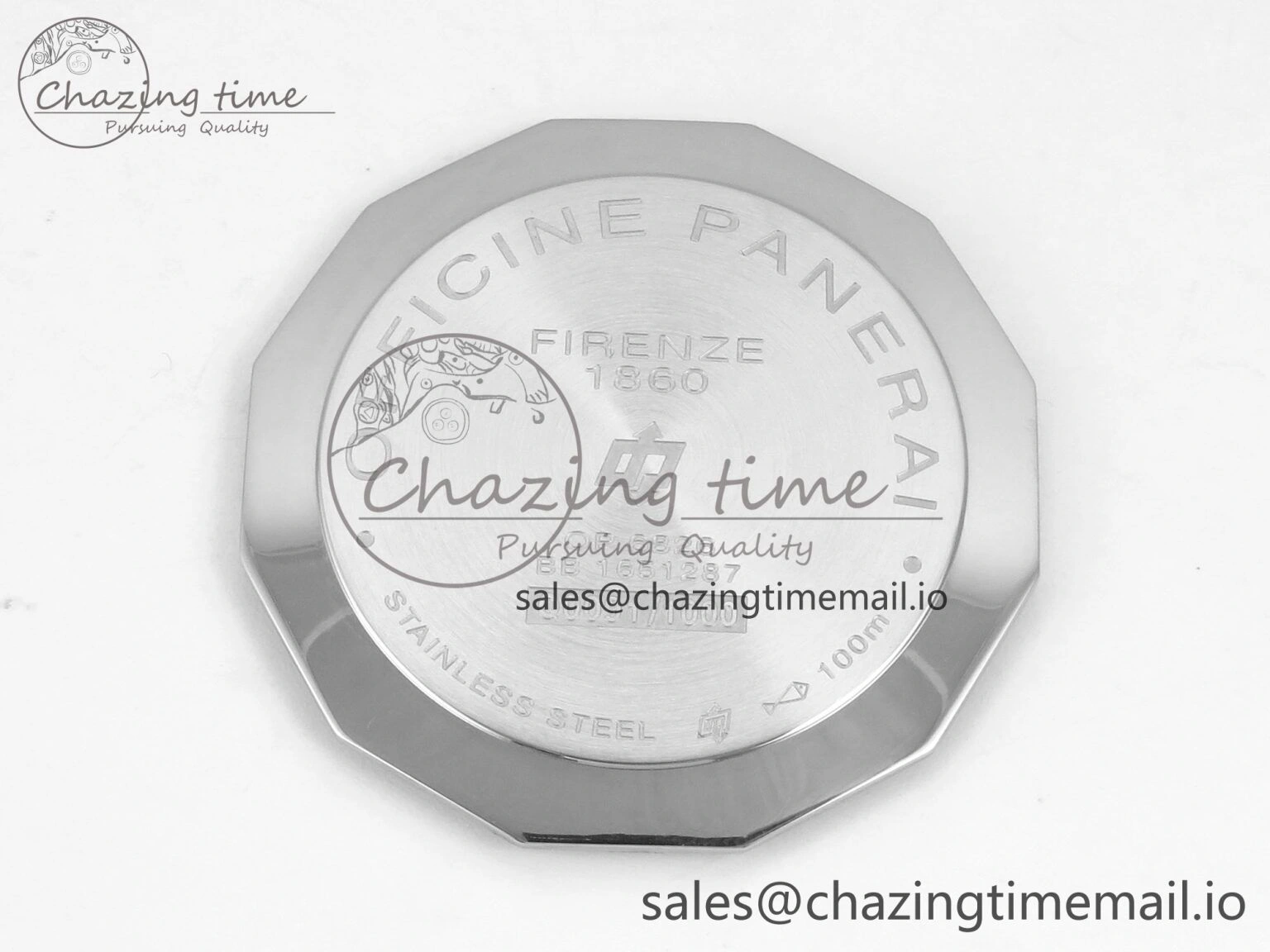 PAM754 HWF 1:1 Best Edition Black Dial On Black Leather Strap A6497