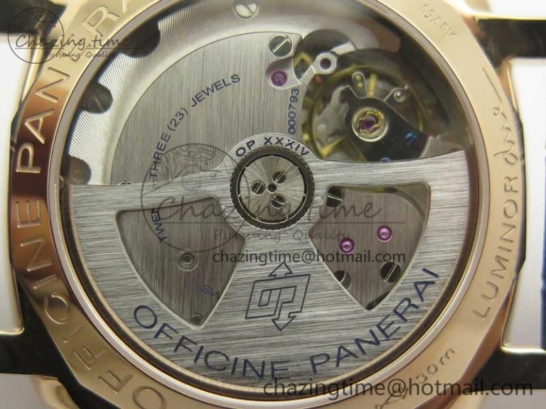 PAM756 Luminor Due VSF Best Edition White Dial on Blue Leather Strap AXXXIV