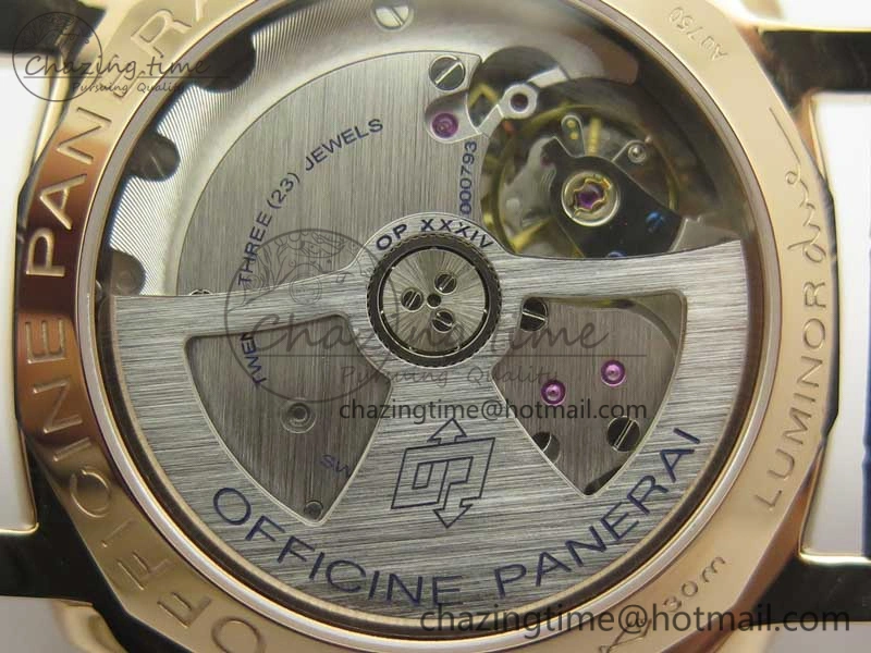PAM756 Luminor Due VSF Best Edition White Dial on Blue Leather Strap AXXXIV