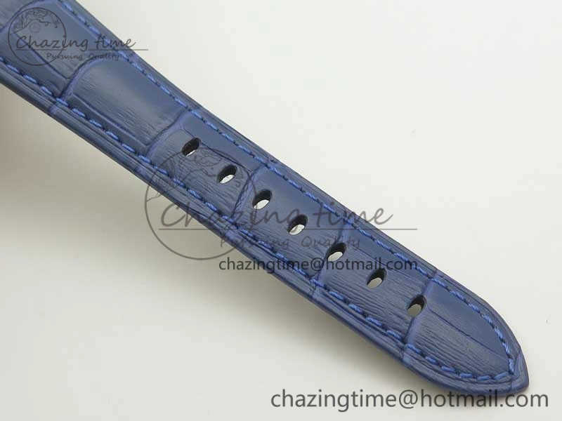 PAM756 Luminor Due VSF Best Edition White Dial on Blue Leather Strap AXXXIV