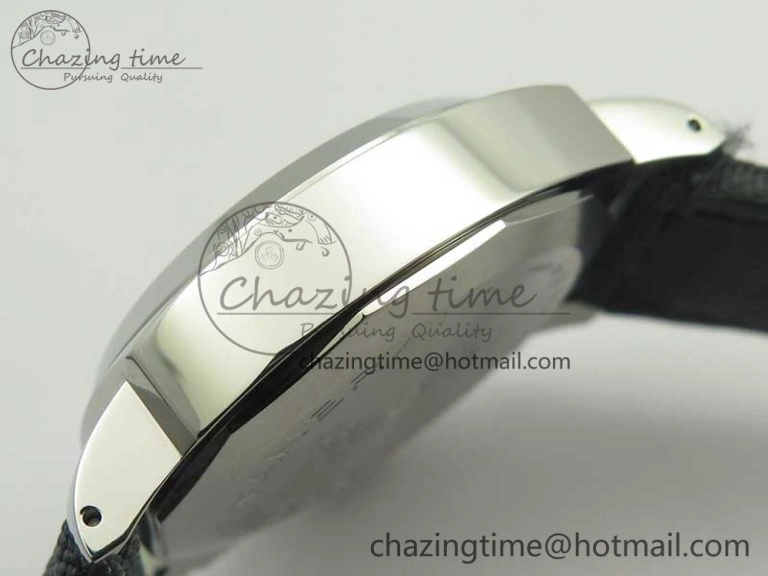 PAM774 Luminor Base Blue Logo 3 Days Acciaio XF 1:1 Best Edition Black Dial On Blue Nylon Strap A6498