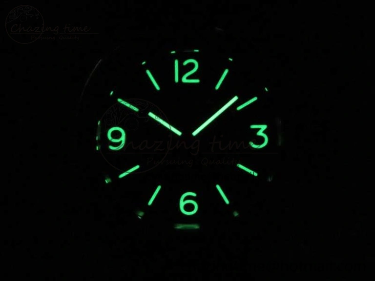 PAM774 Luminor Base Blue Logo 3 Days Acciaio XF 1:1 Best Edition Black Dial On Blue Nylon Strap A6498