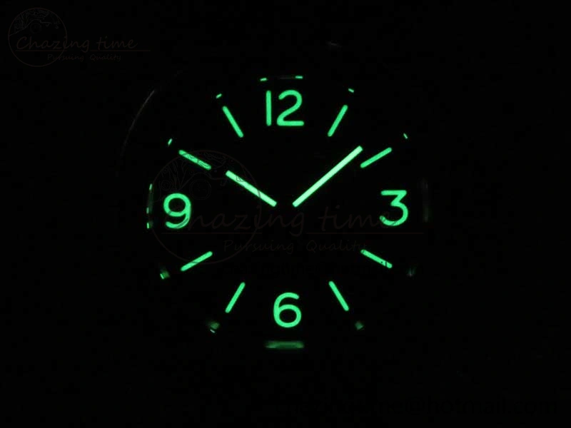 PAM774 Luminor Base Blue Logo 3 Days Acciaio XF 1:1 Best Edition Black Dial On Blue Nylon Strap A6498