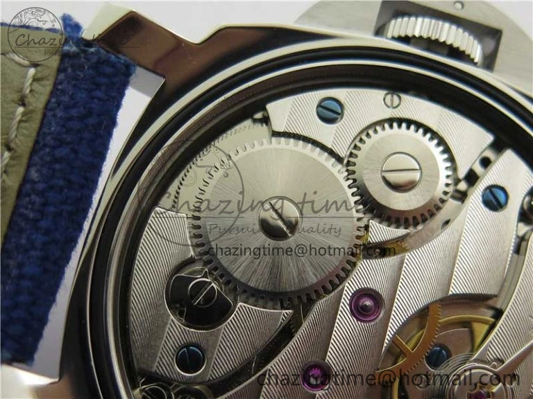 PAM777  HWF 1:1 Best Edition on Blue Cloth Strap A6497