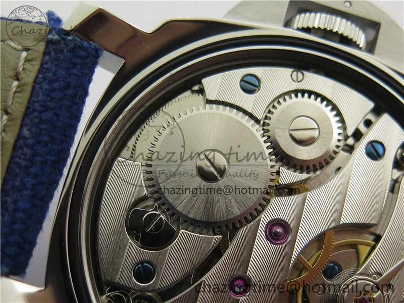 PAM777  HWF 1:1 Best Edition on Blue Cloth Strap A6497
