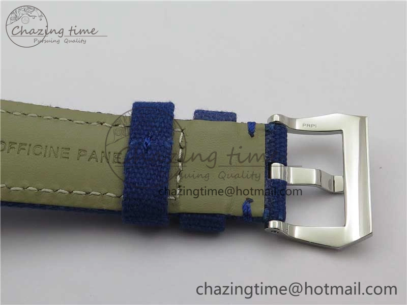 PAM777  HWF 1:1 Best Edition on Blue Cloth Strap A6497